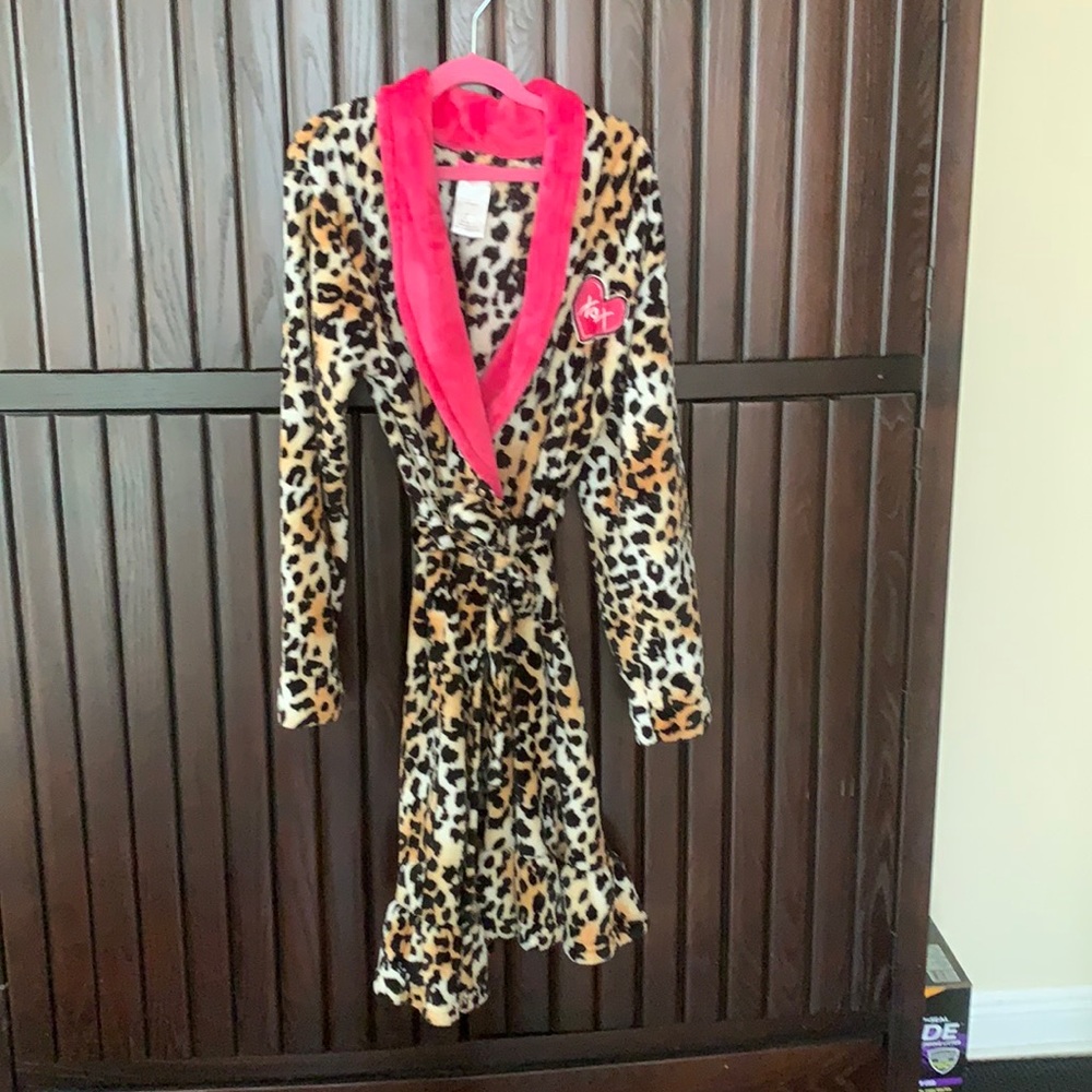 Betsey Johnson Girls Fleece robe